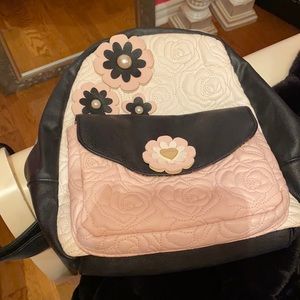 Betsey Johnson floral backpack